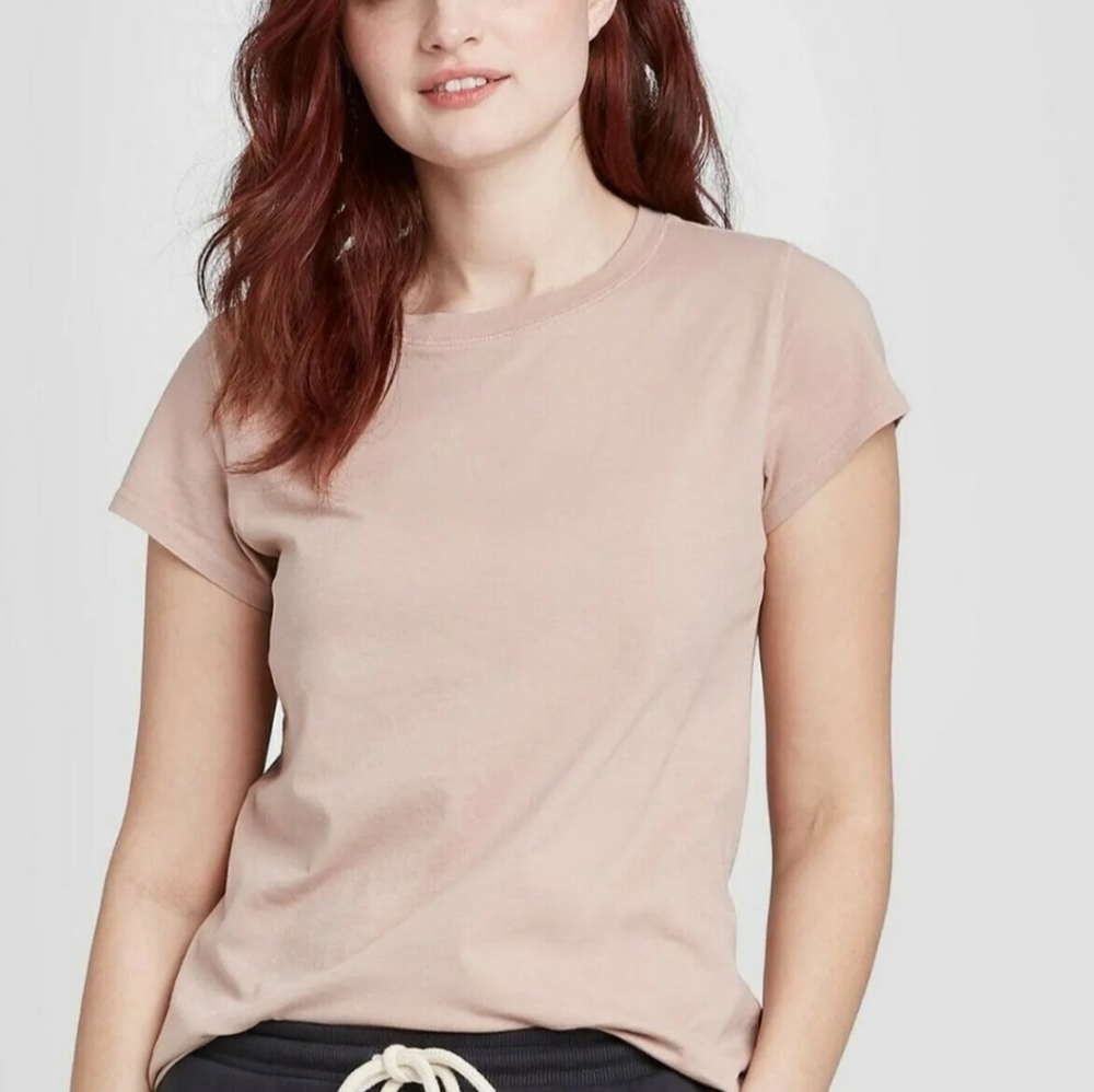 Women's Short Sleeve T-Shirt- Universal Thread- Brown Clay -XL